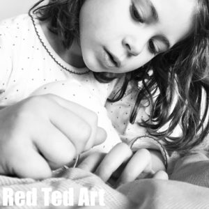 six year olds who sew