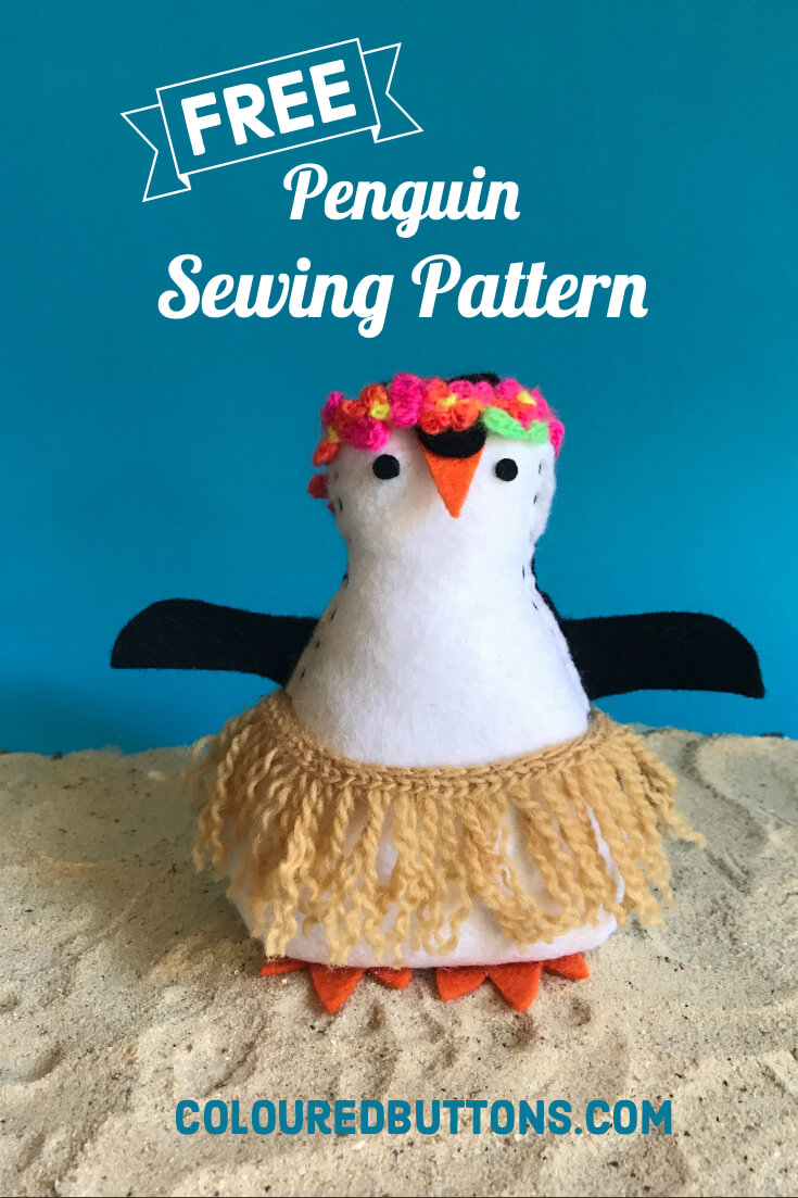 a free penguin softie tutorial