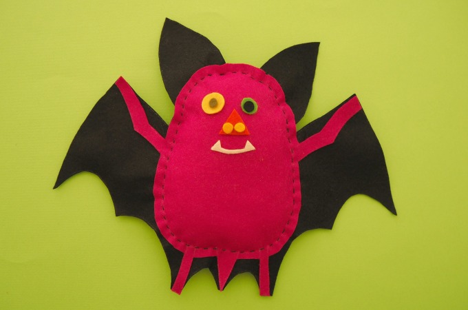 Betty Bat: How I design a felt softie