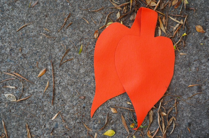 simple to sew leaf bag