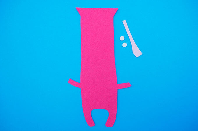 Sew your own bookmark pattern pieces for a bookmark you can make