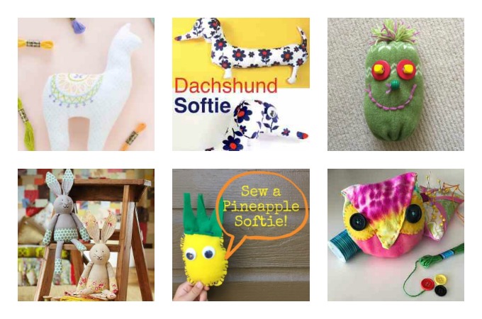 free softie tutorials for kids