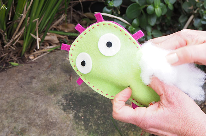 Stuffing you sewing project