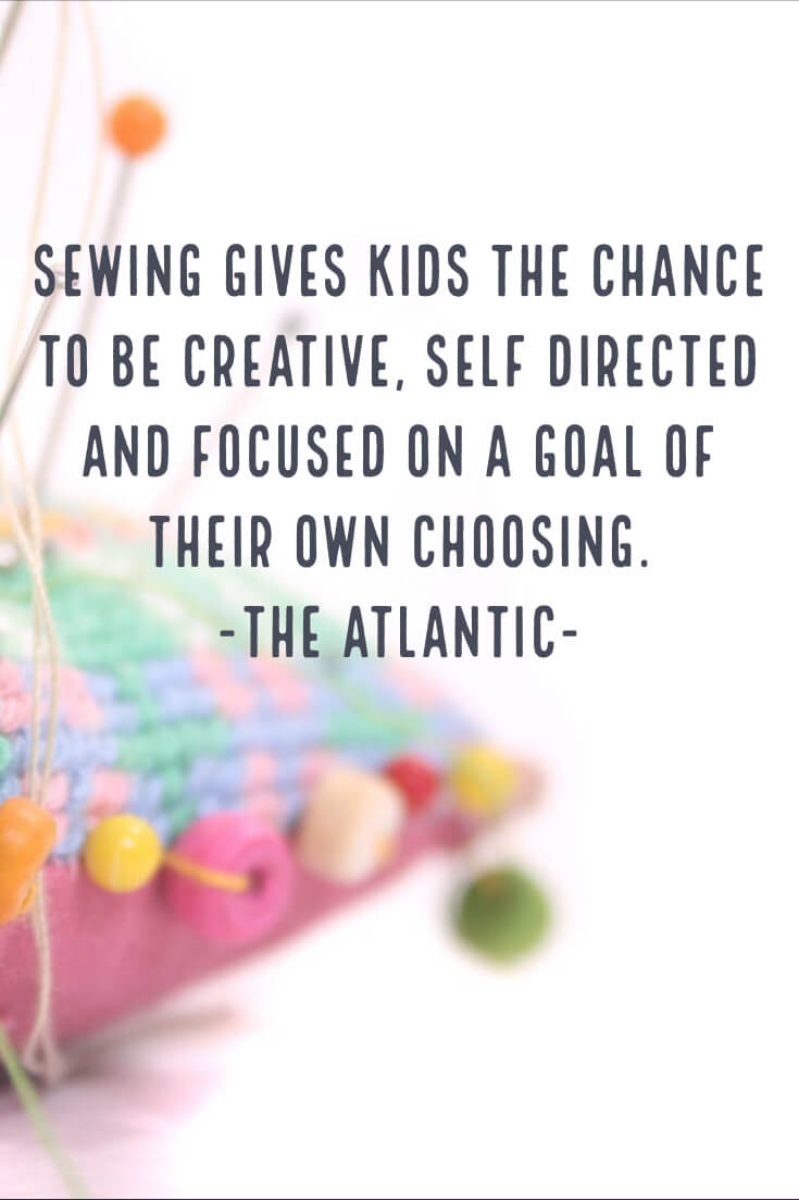 teaching kids to hand sew quote quote about the benefits of teaching kids to hand sew