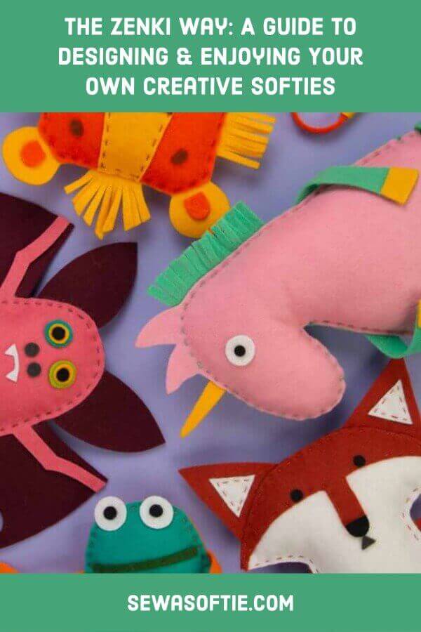 The Zenki Way book of stuffed animal patterns