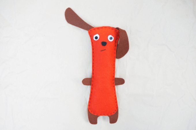 dachshund softie soft toy sewing tutorial