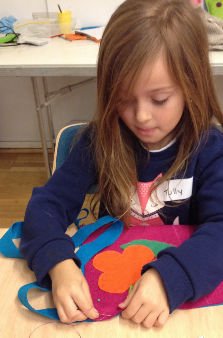 teaching a child how to sew a running stitch teaching kids to sew a running stitch